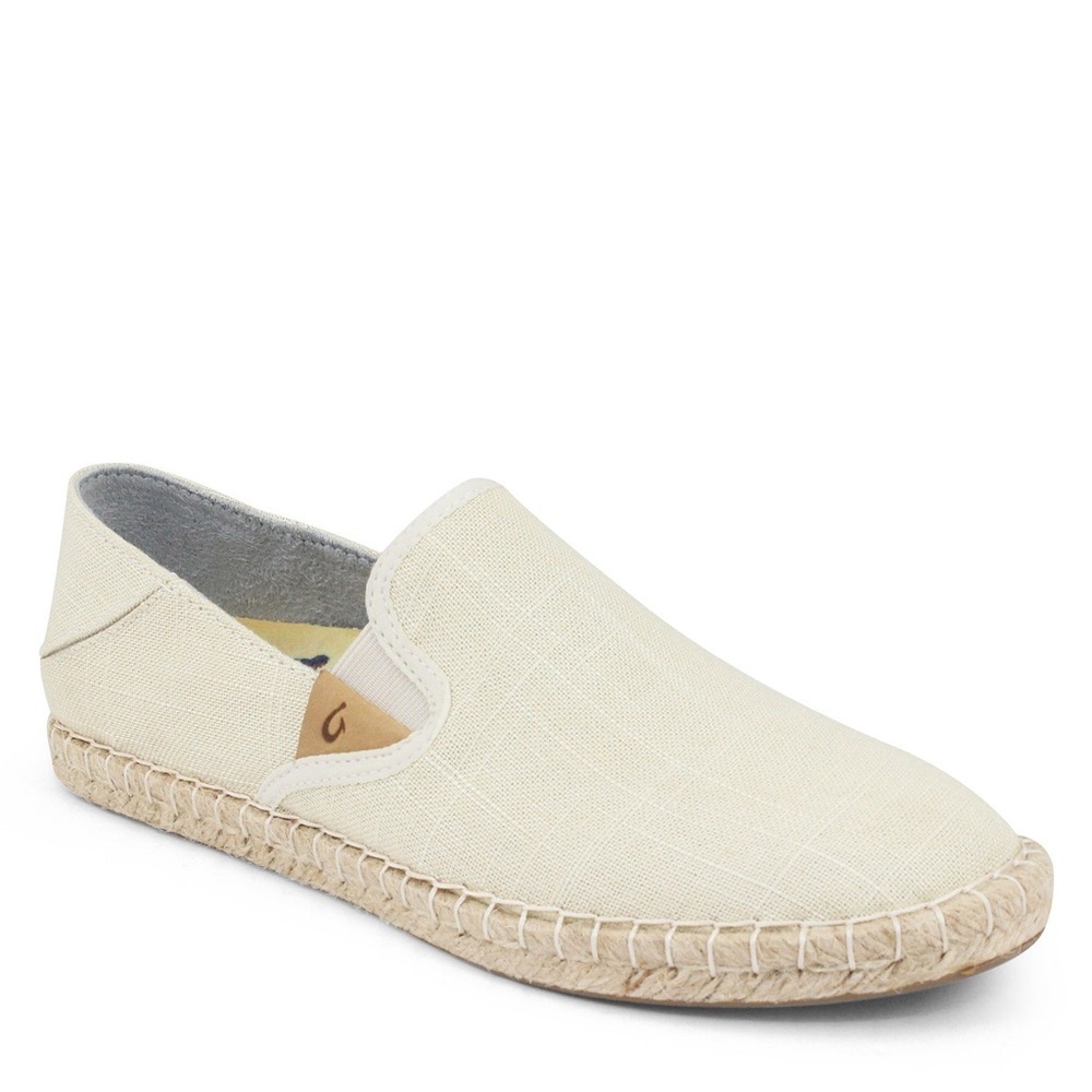 OluKai Kaula Pa'a Kapa Women's Slip-On Espadrille Loafers Shoes Size 8.5